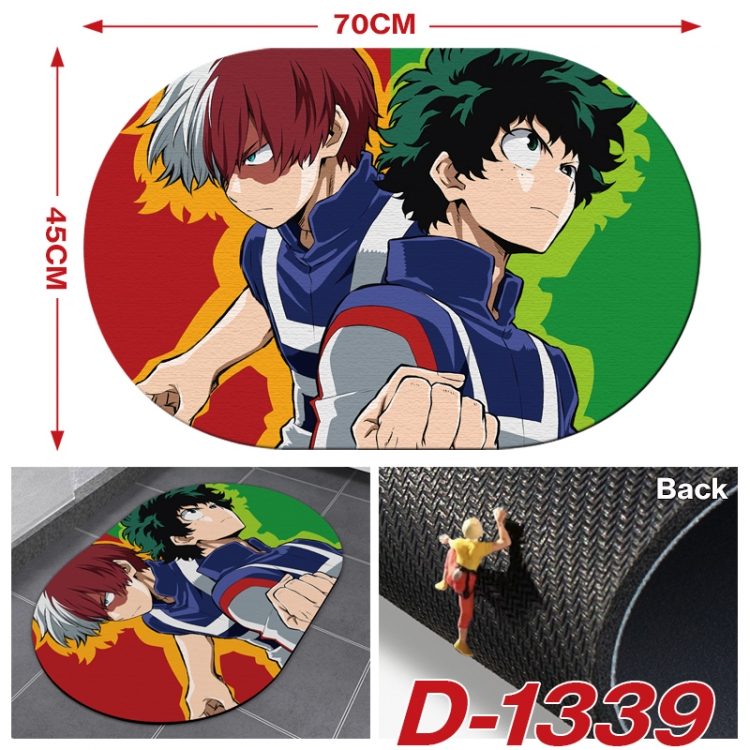 My Hero Academia  Multi-functional digital printing floor mat mouse pad table mat 70x45CM D-1339