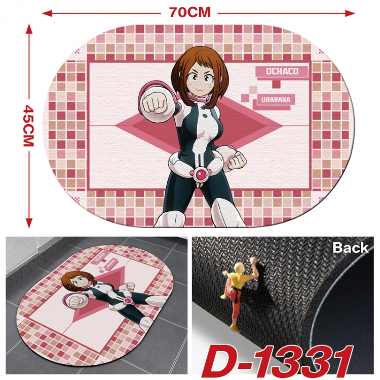 My Hero Academia  Multi-functional digital printing floor mat mouse pad table mat 70x45CM D-1331