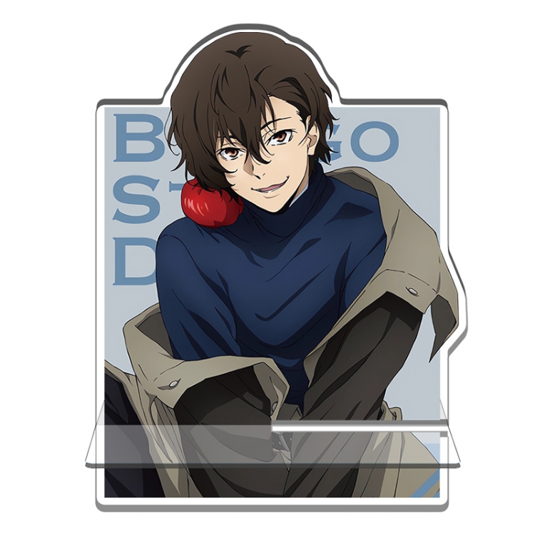 Bungo Stray Dogs Anime Acrylic special-shaped Mobile phone holder Standing Plates 11x13cm