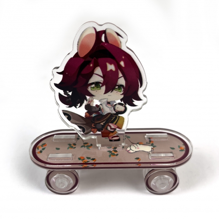 Genshin Impact Creative skateboard acrylic Standing Plates ornaments price for 5 pcs