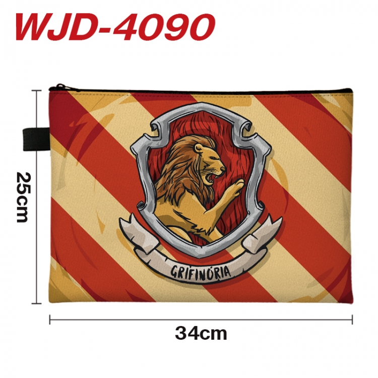 Harry Potter Anime Full Color A4 Document Bag 34x25cm WJD-4090
