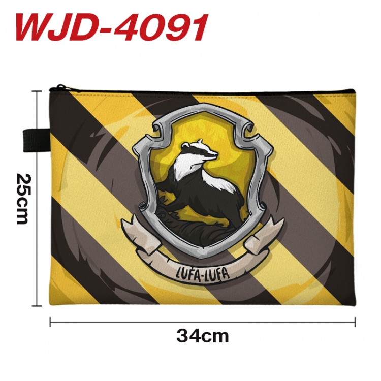 Harry Potter Anime Full Color A4 Document Bag 34x25cm WJD-4091