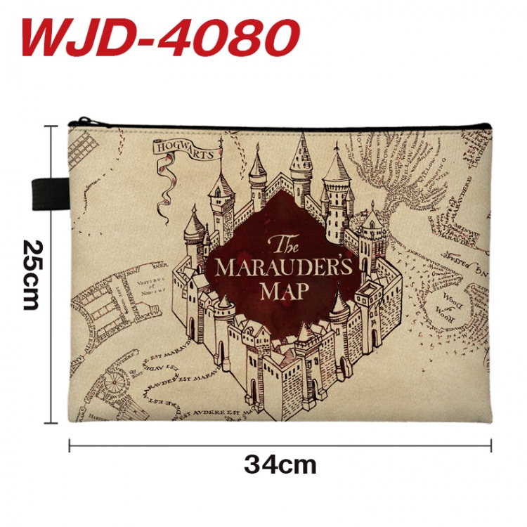Harry Potter Anime Full Color A4 Document Bag 34x25cm WJD-4080