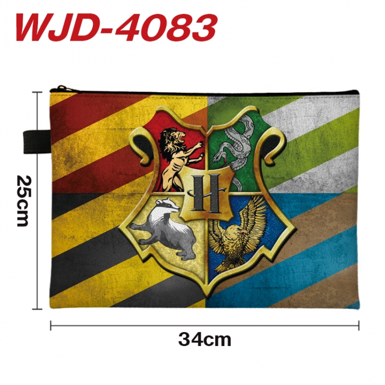 Harry Potter Anime Full Color A4 Document Bag 34x25cm WJD-4083