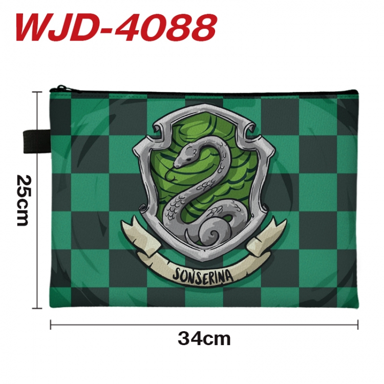 Harry Potter Anime Full Color A4 Document Bag 34x25cm WJD-4088