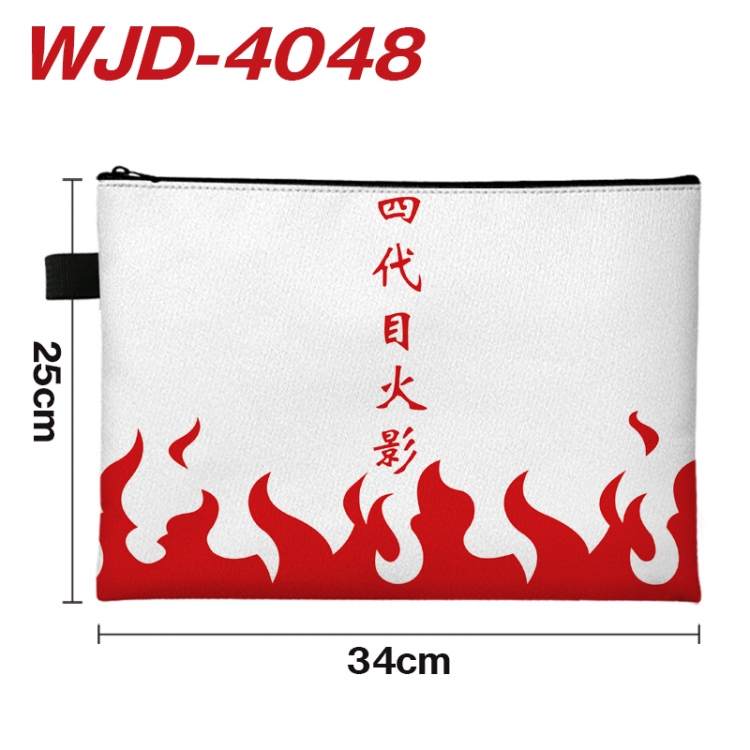 Naruto Anime Full Color A4 Document Bag 34x25cm WJD-4048