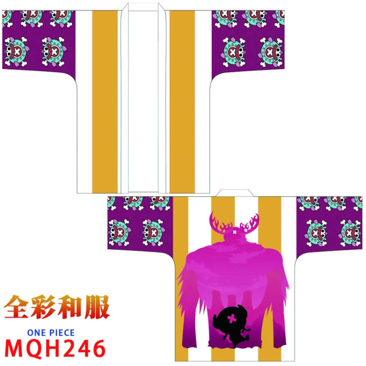 One Piece Anime peripheral full color kimono one size MQH246
