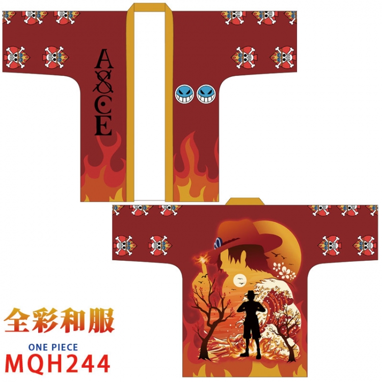 One Piece Anime peripheral full color kimono one size MQH 244