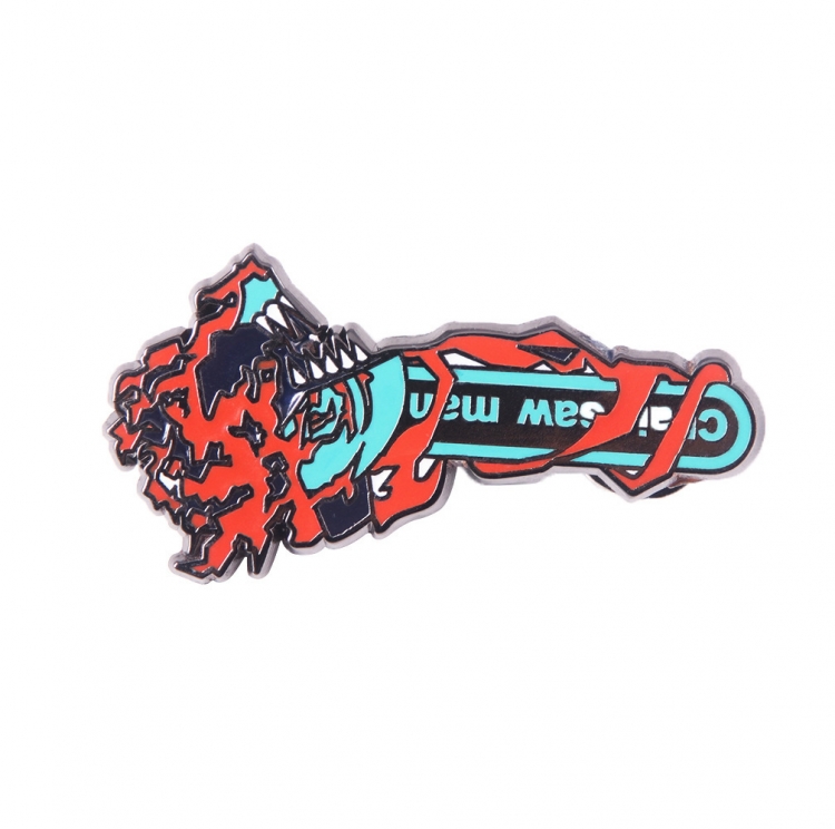 Chainsaw man Metal badge decoration brooch jewelry opp packaging price for 5 pcs  X391