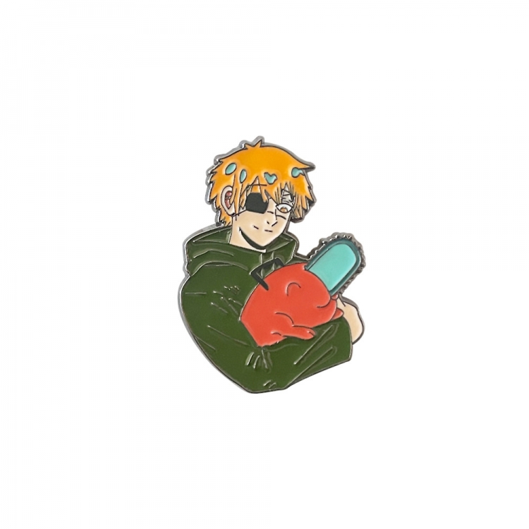 Chainsaw man Metal badge decoration brooch jewelry opp packaging price for 5 pcs X00324-02