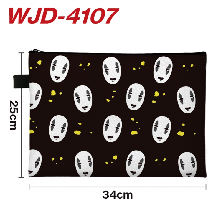 TOTORO Anime Full Color A4 Document Bag 34x25cm WJD-4107