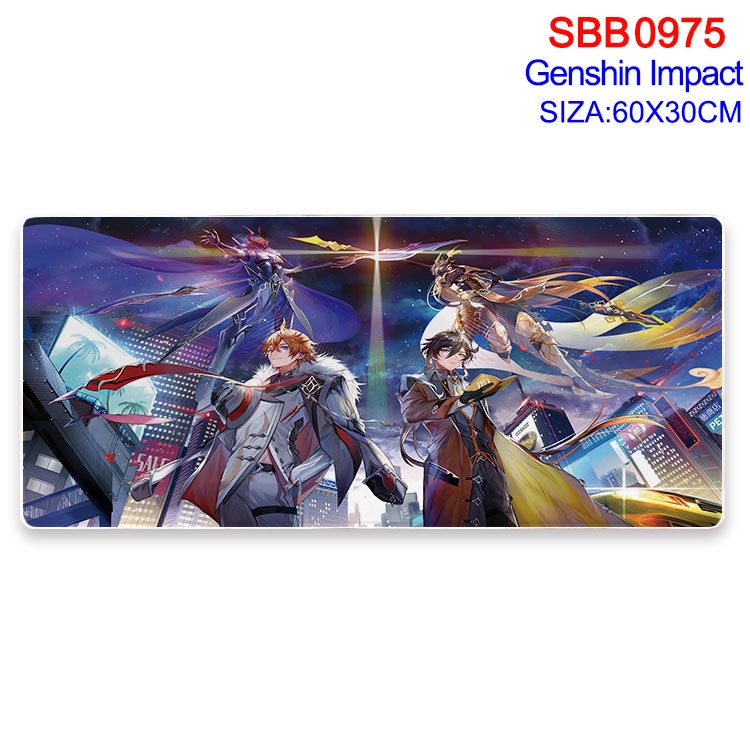Genshin Impact Animation peripheral locking mouse pad 60X30cm SBB-975