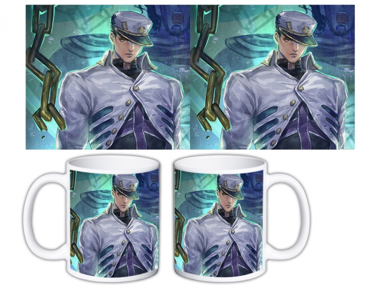 JoJos Bizarre Adventure Anime color printing ceramic mug cup price for 5 pcs MKB-737