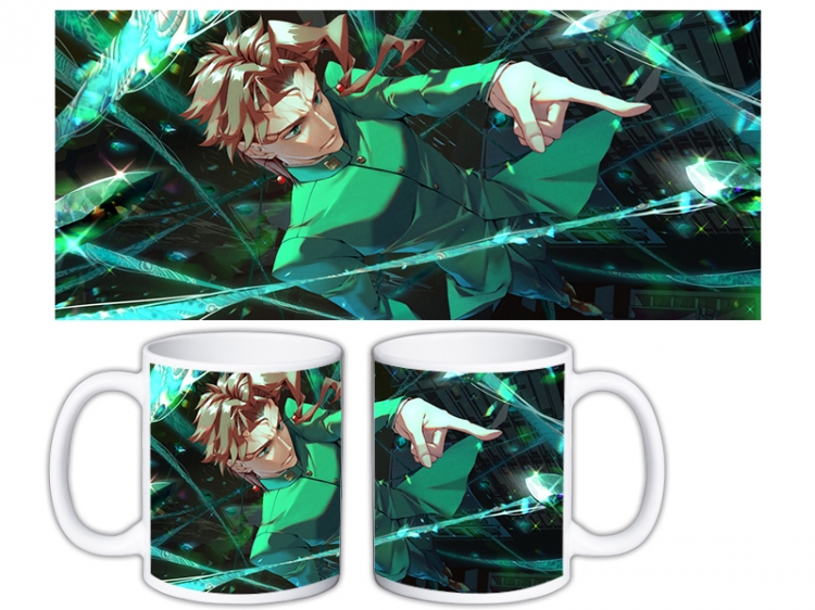JoJos Bizarre Adventure Anime color printing ceramic mug cup price for 5 pcs MKB-744