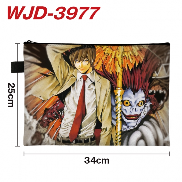 Death note Anime Full Color A4 Document Bag 34x25cm  WJD-3977