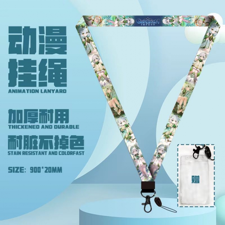 Genshin Impact Animation peripheral long hanging rope 900x20mm price for 5 pcs