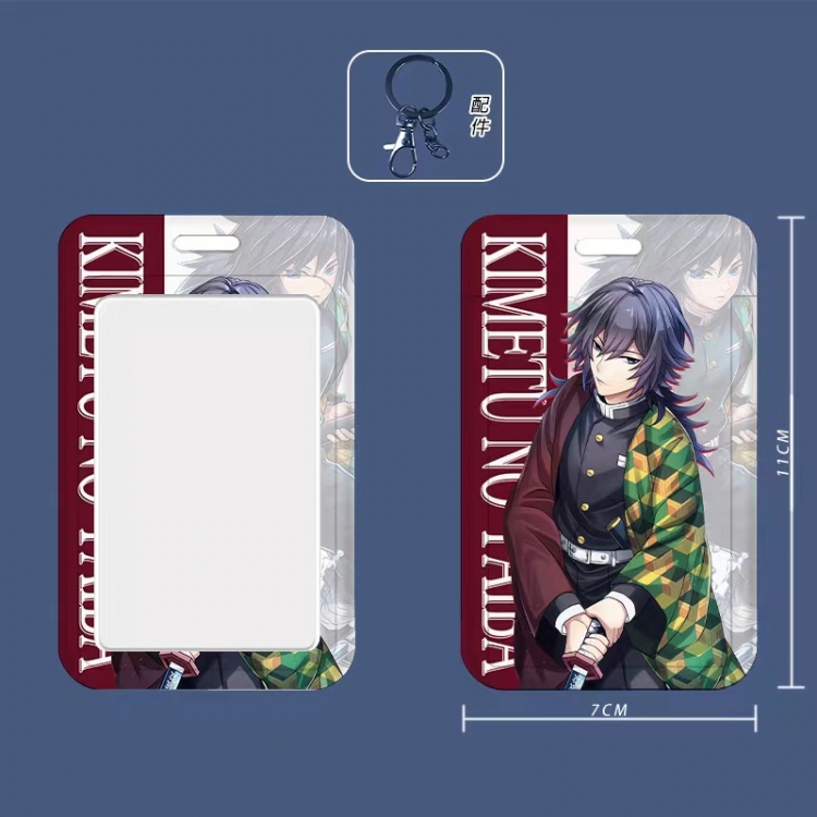 Demon Slayer Kimets Animation peripheral ID card holder with a length of 11cm and a width of 7cm price for 5 pcs