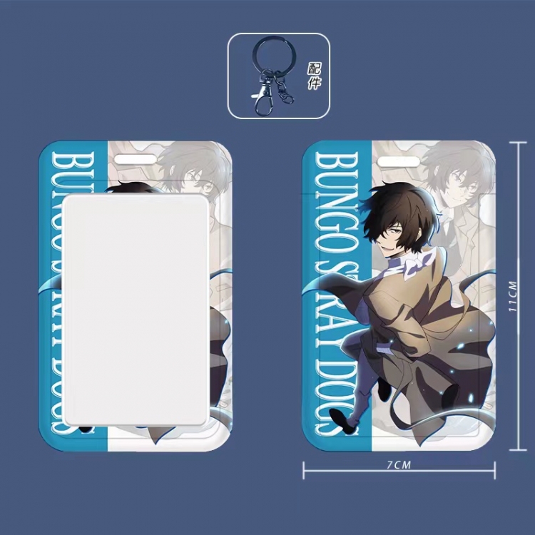 Bungo Stray Dogs Animation peripheral ID card holder with a length of 11cm and a width of 7cm price for 5 pcs