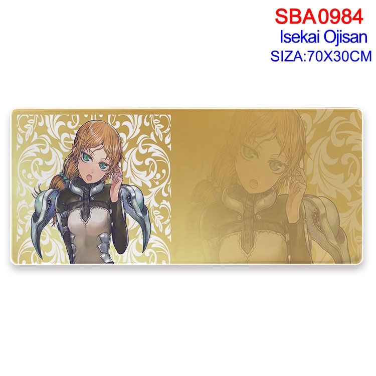 Uncle of the other world Animation peripheral locking mouse pad 70X30cm SBA-984-2