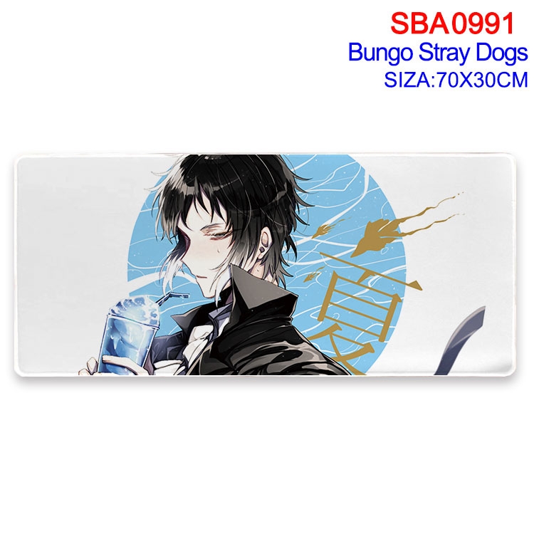 Bungo Stray Dogs Animation peripheral locking mouse pad 70X30cm SBA-991-2
