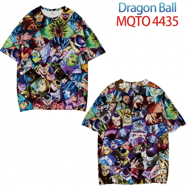 DRAGON BALL Full color printed short sleeve T-shirt from XXS to 4XL MQTO-4435-3