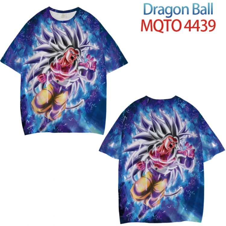 DRAGON BALL Full color printed short sleeve T-shirt from XXS to 4XL MQTO-4439-3