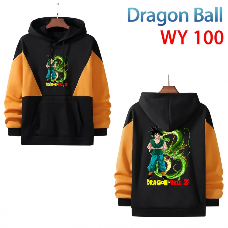 DRAGON BALL Anime color contrast patch pocket sweater from XS to 4XL WY-100-2