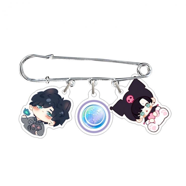 Light and Night 3 Pendants Clothes Pins Bags Decorations Pendants price for 5 pcs
