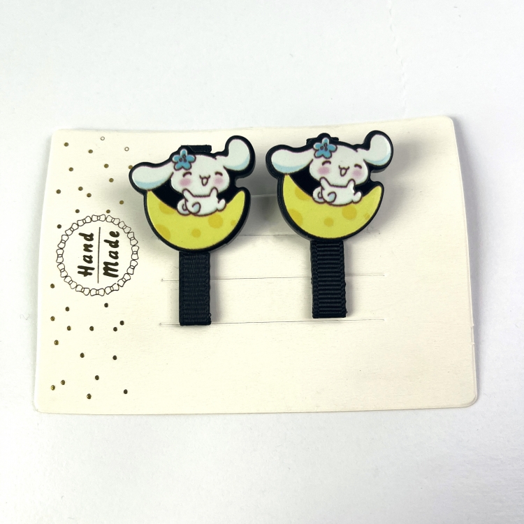 sanrio Hair clip decoration student clip  price for 10 pcs 4744