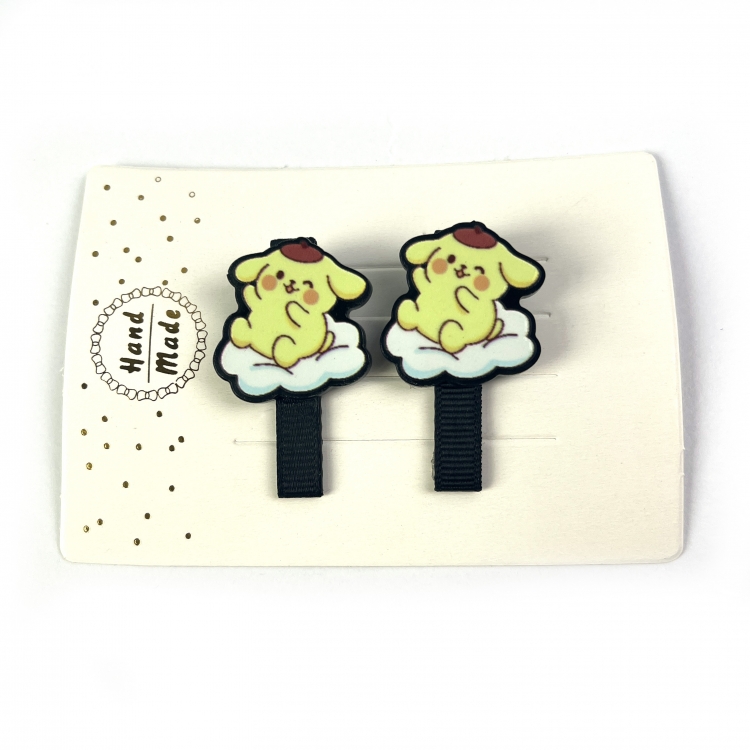 sanrio Hair clip decoration student clip  price for 10 pcs  4713