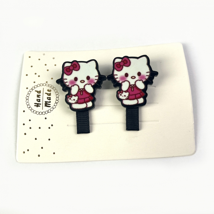 sanrio Hair clip decoration student clip  price for 10 pcs 4729