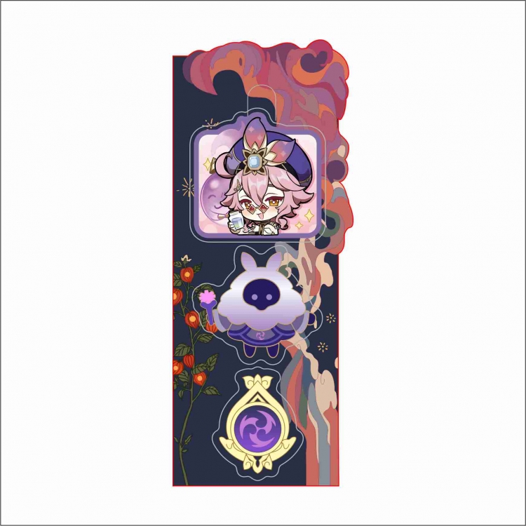 Genshin Impact Pack of 3 Badge Brooch Acrylic  Pendant price for 5 pcs