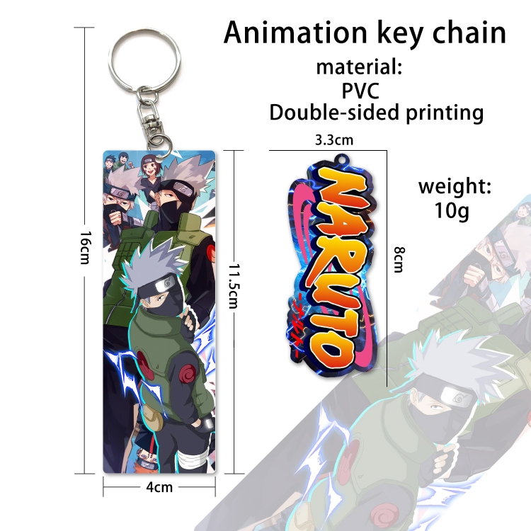 Naruto PVC Keychain Bag Pendant Ornaments OPP Package  price for 10 pcs YS25
