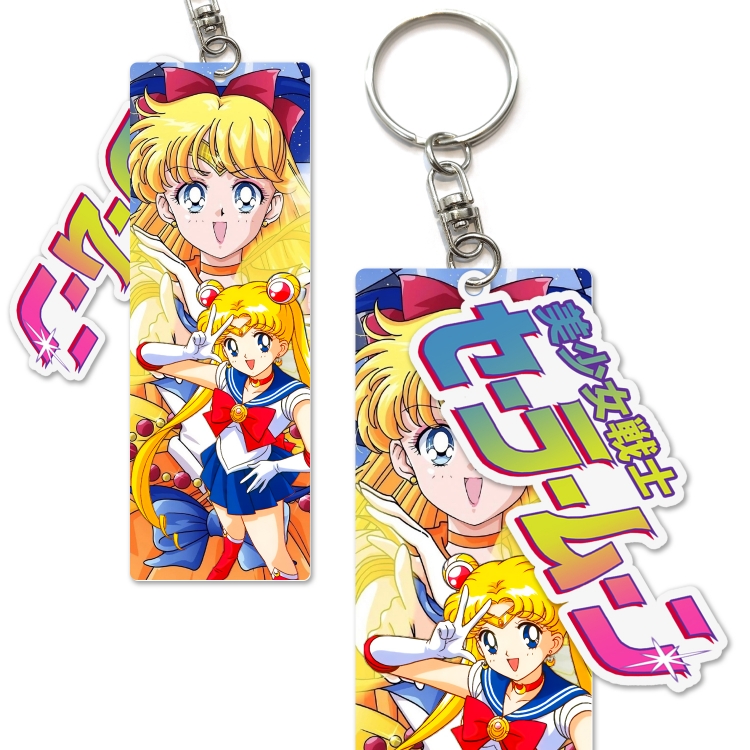 sailormoon PVC Keychain Bag Pendant Ornaments OPP Package  price for 10 pcs YS29