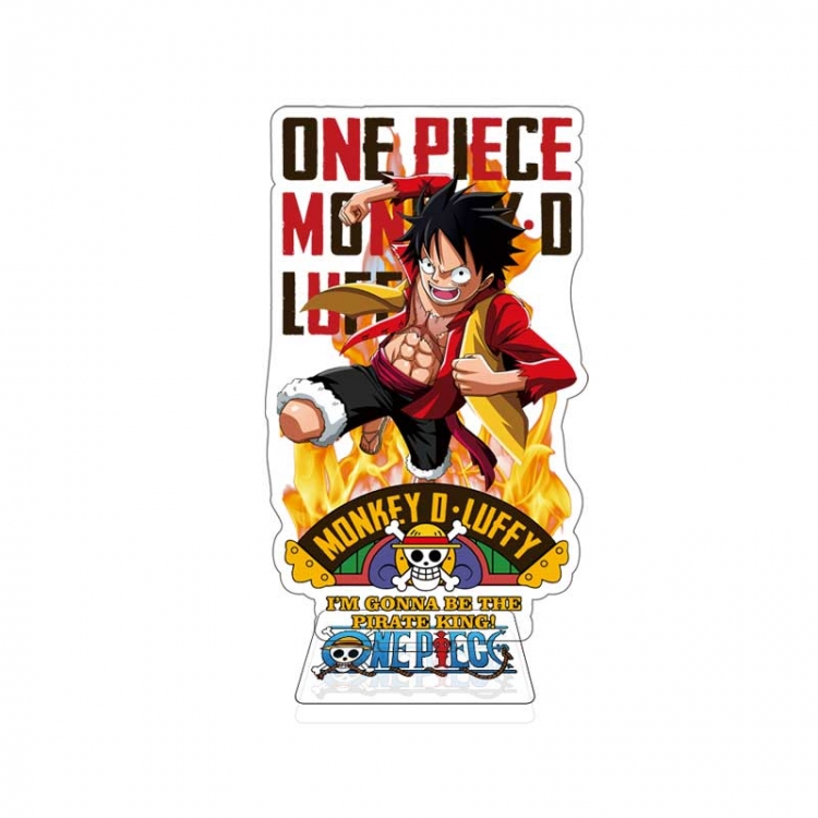 One Piece Anime characters acrylic Standing Plates Keychain 15cm