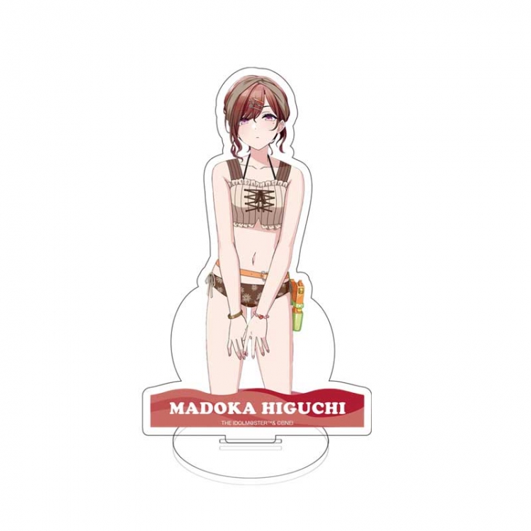 The Idol Master Anime characters acrylic Standing Plates Keychain 15cm