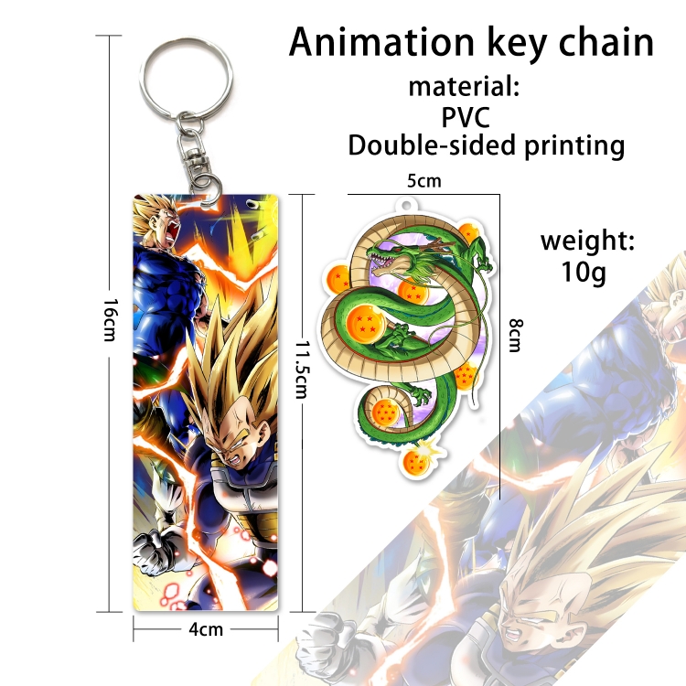 DRAGON BALL PVC Keychain Bag Pendant Ornaments OPP Package  price for 10 pcs