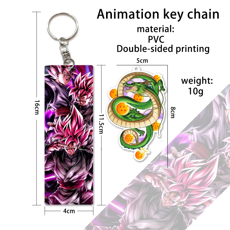 DRAGON BALL PVC Keychain Bag Pendant Ornaments OPP Package  price for 10 pcs