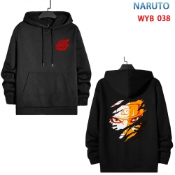 Naruto Cotton Hooded Patch Poc...