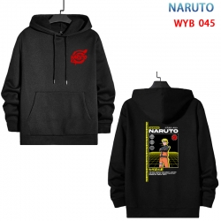 Naruto Cotton Hooded Patch Poc...