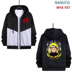 Naruto Anime cotton zipper pat...