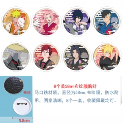Naruto Anime Round cloth film ...