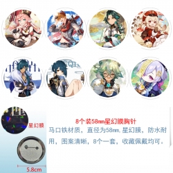 Genshin Impact Anime round Ast...