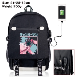Chainsaw man USB backpack cart...