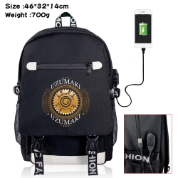 Naruto USB backpack cartoon pr...