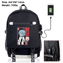 EVA USB backpack cartoon print...