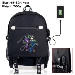 EVA USB backpack cartoon print...