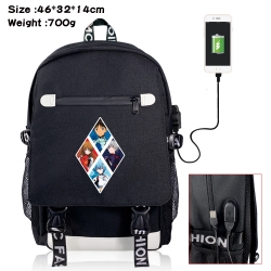 EVA USB backpack cartoon print...