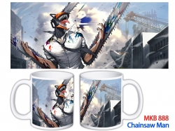 Chainsaw man Anime color print...