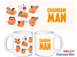 Chainsaw man Anime color print...